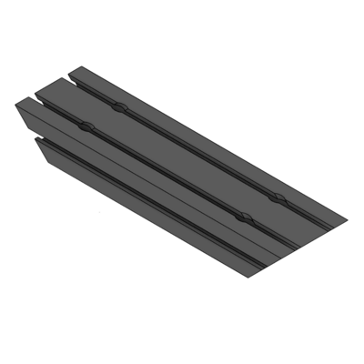 40B-34590-1 MODULAR SOLUTIONS ELITE ALUMINUM BRACE 45MM X 90MM STRENGTHING ELEMENT
